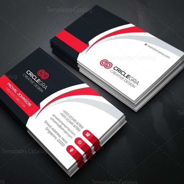 Corporate Business Card 000169 - Template Catalog