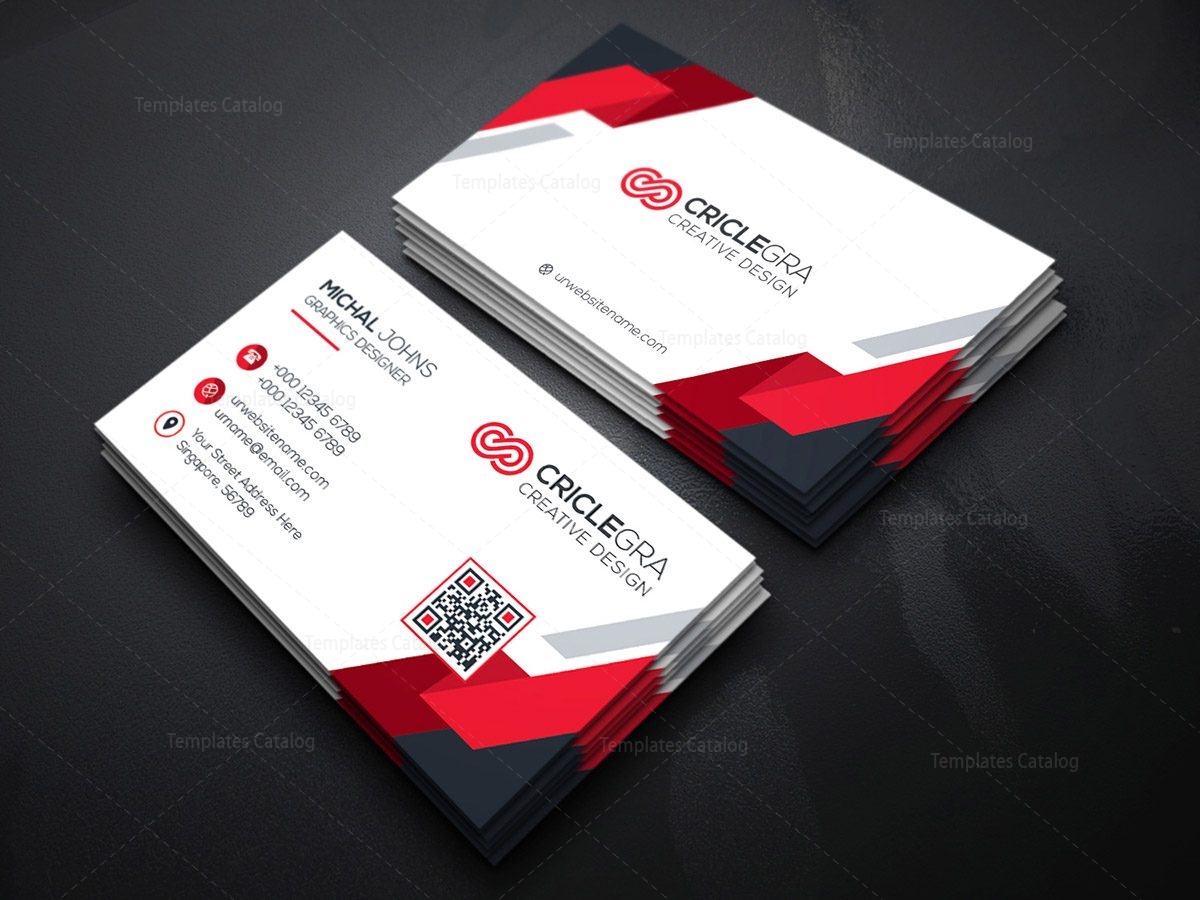 PSD Organisation Business Card Template Template Catalog