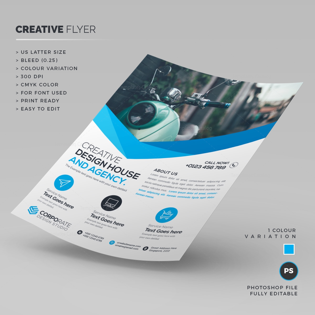 corporate flyer designer for business