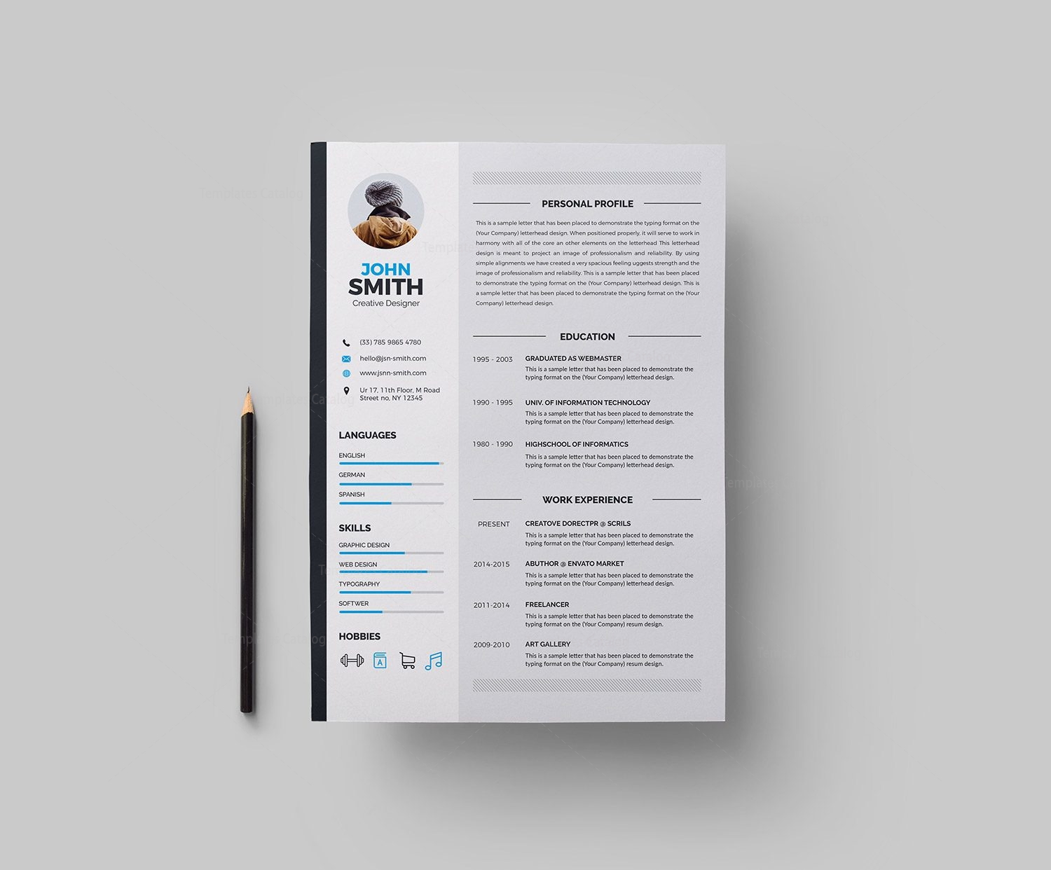 elegant resume templates free download