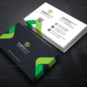 Futuristic Business Card 000357 - Template Catalog