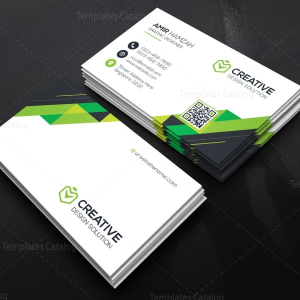 2018 Technology Business Card 000473 - Template Catalog