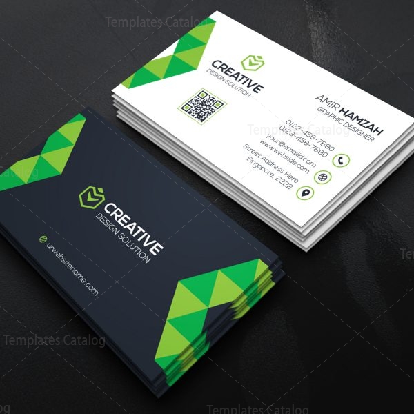 Creative Business Card Design 000469 - Template Catalog