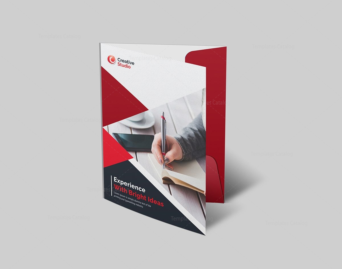 Creative Presentation Folder 000526 - Template Catalog