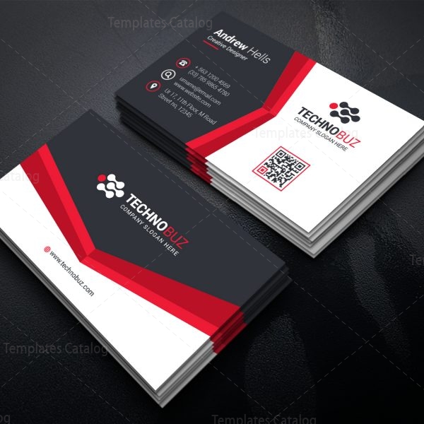 Canopus Modern Corporate Business Card Template 000764 - Template Catalog