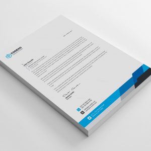 High Quality Letterhead Stationary Template 000609 - Template Catalog