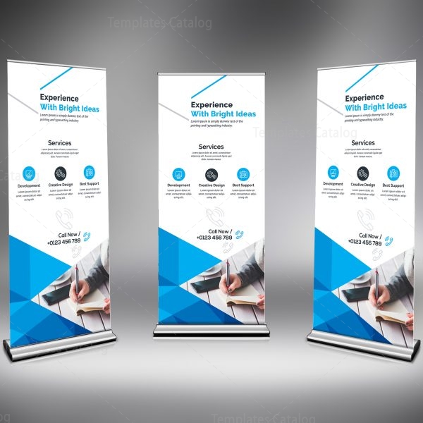 Plain Modern Rollup Banner 000637 - Template Catalog