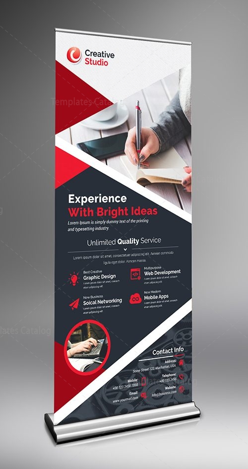  Store Roll Up Banner Template 000638 Template Catalog