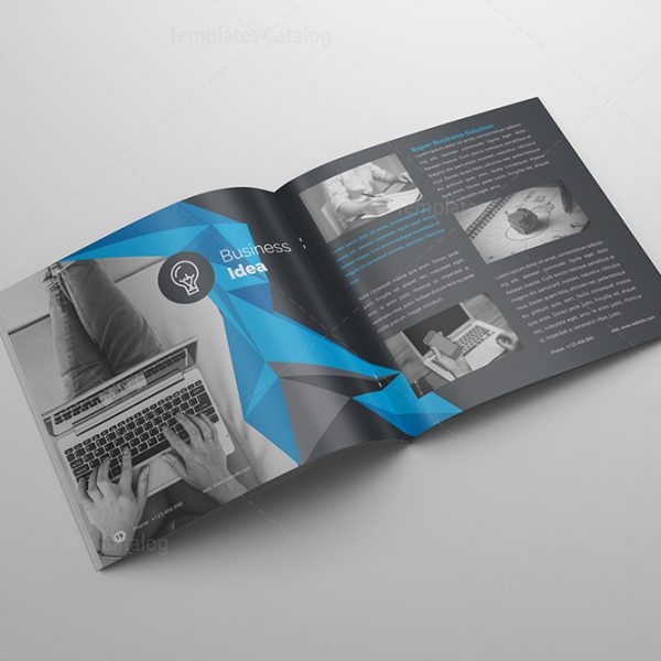 Apollo Professional 24 Pages Square Magazine Template 001103 - Template ...