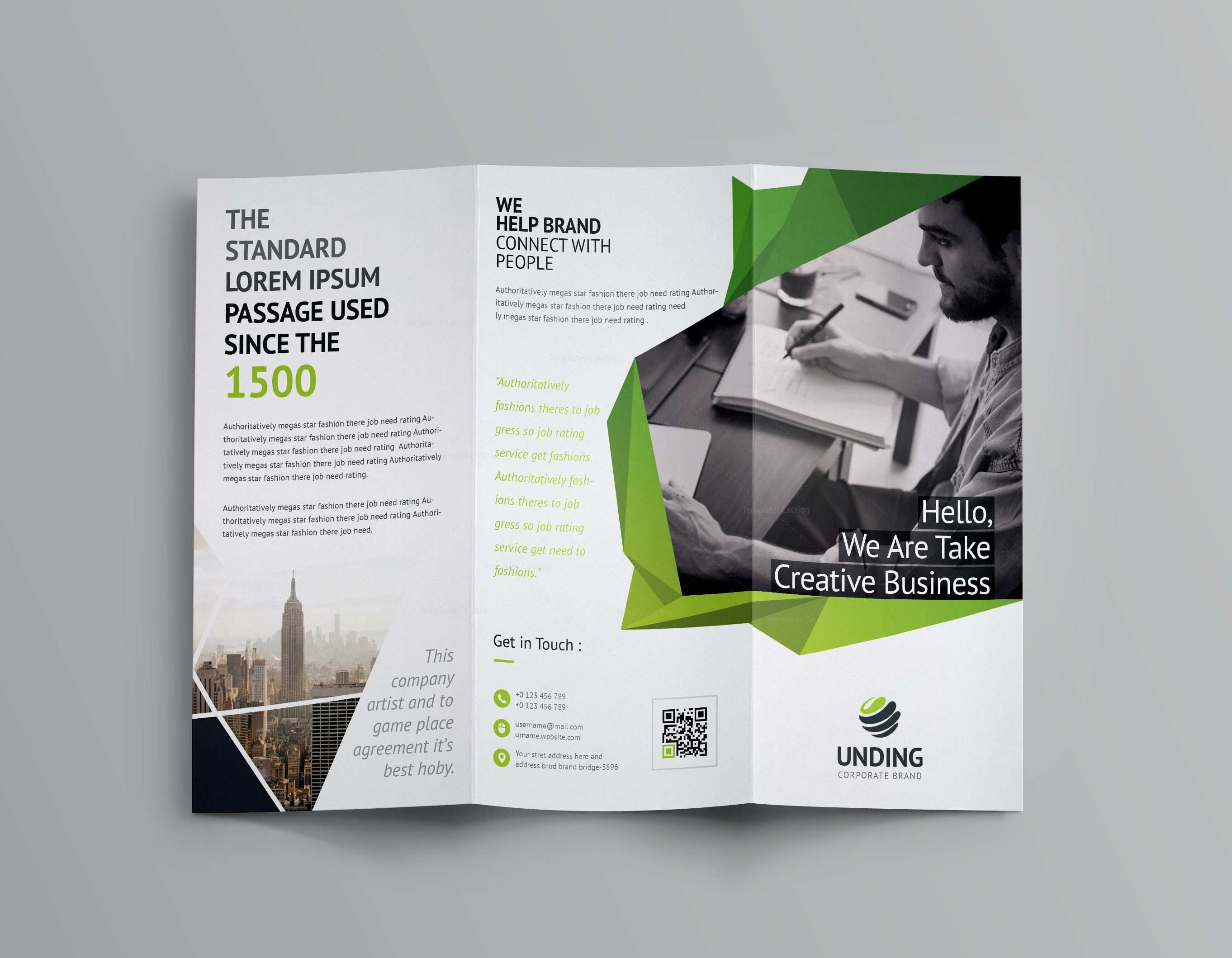 Free Tri Fold Business Brochure Templates