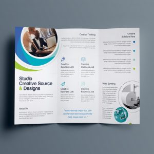 Hypnosis Professional Tri-Fold Brochure Template 001203 - Template Catalog