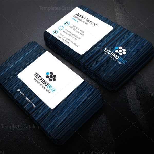 Eros Creative Corporate Business Card Template 001343 - Template Catalog