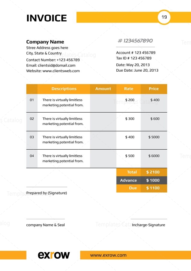 Flora Premium Business Bi-Fold Proposal Template 001291 - Template Catalog