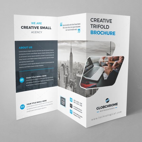 Minsk Professional Creative Tri-fold Brochure Design 001691 - Template ...