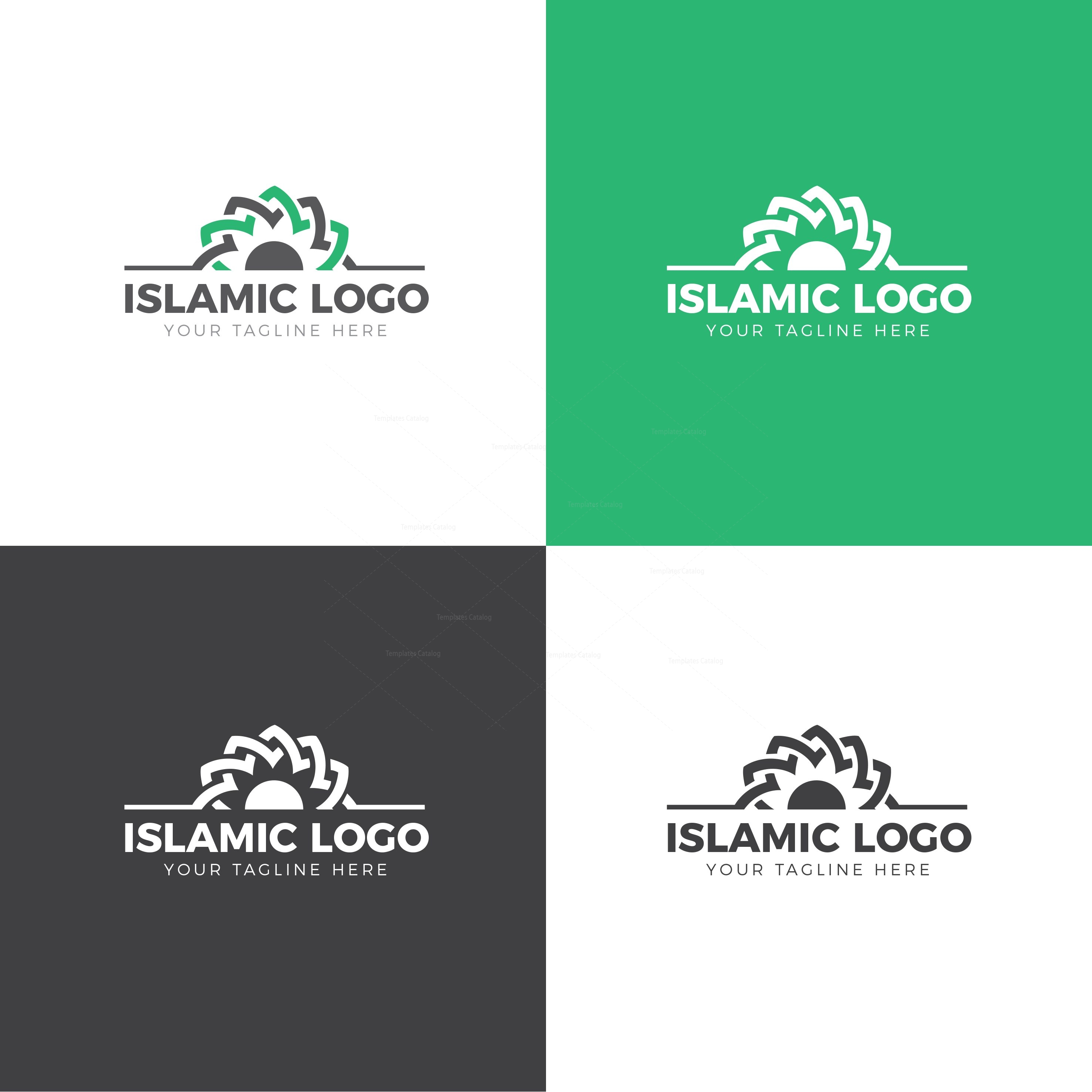 Islamic Logo Design Template 