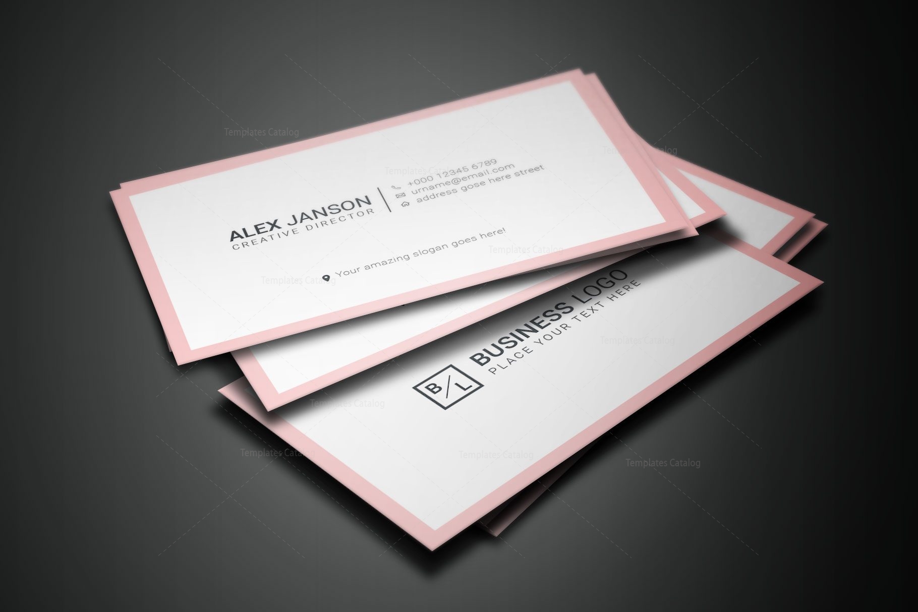 Cool Creative Business Card Design 002226 Template Catalog