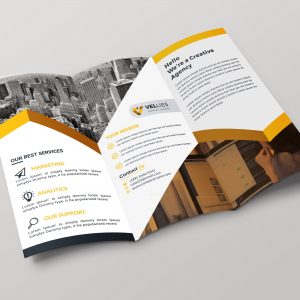 EPS Professional Tri-fold Brochure Design Template 002261 - Template ...