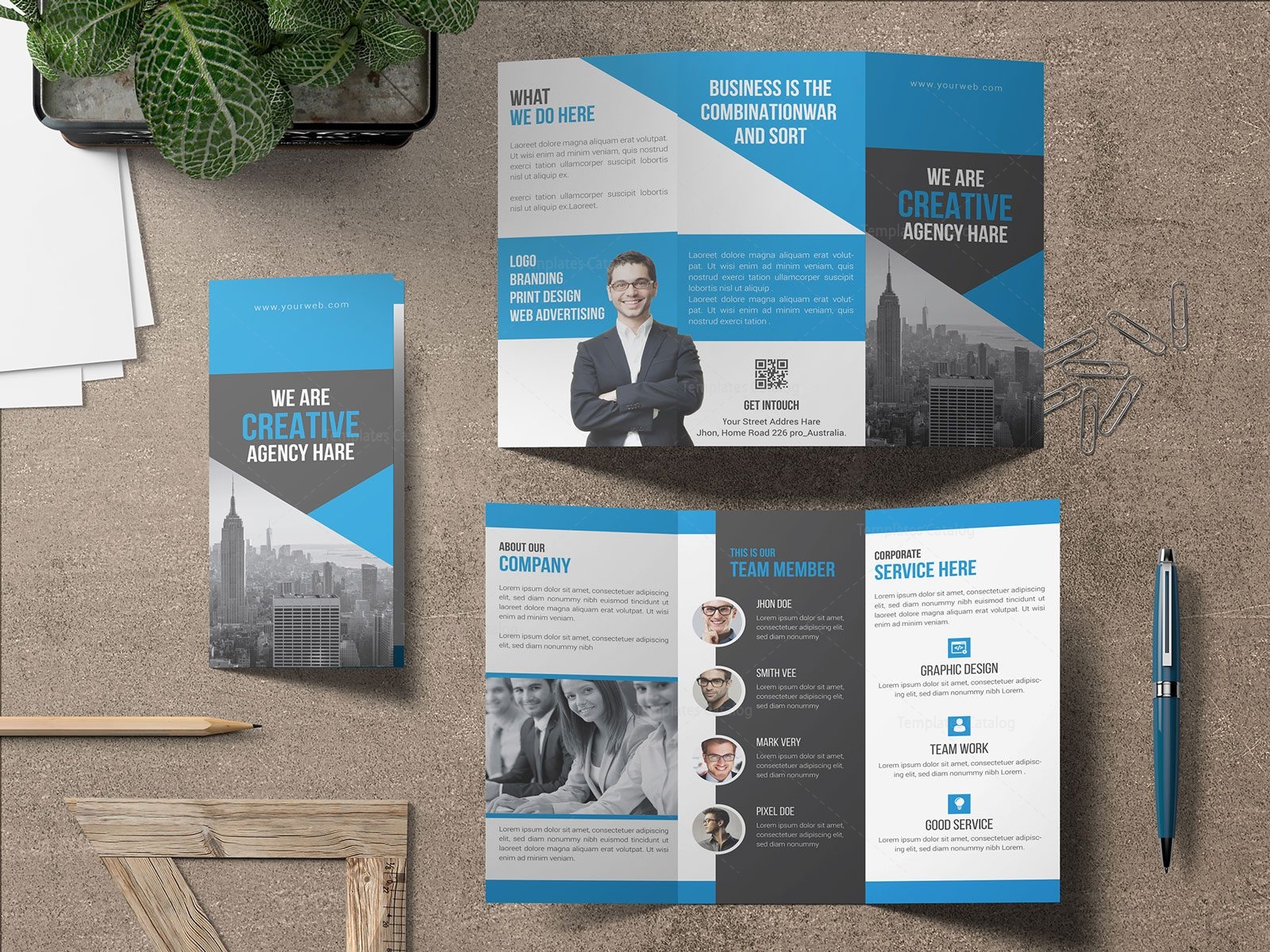 Creative Brochure Template 003547 - Template Catalog